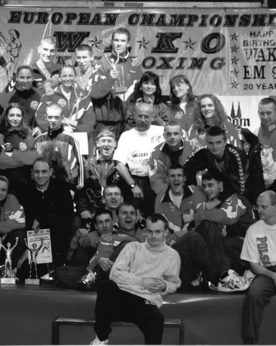 Drużyna Polski na Mistrzostwach Europy WAKO 1998